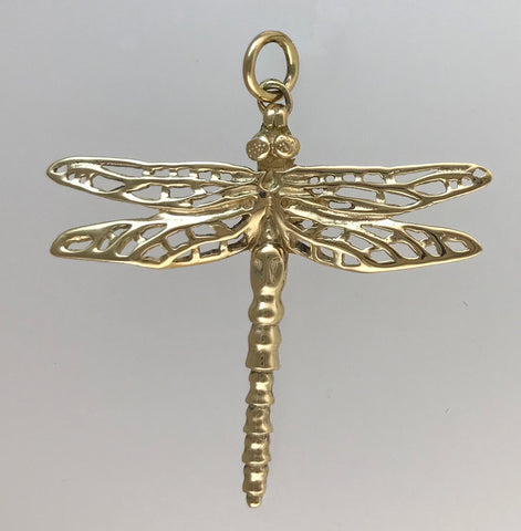 Lg Dragonfly Necklace