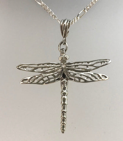 Lg Dragonfly Necklace