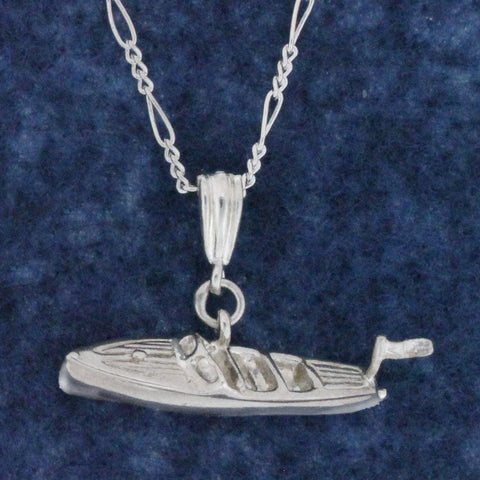 Sterling Silver Chris Craft Necklace