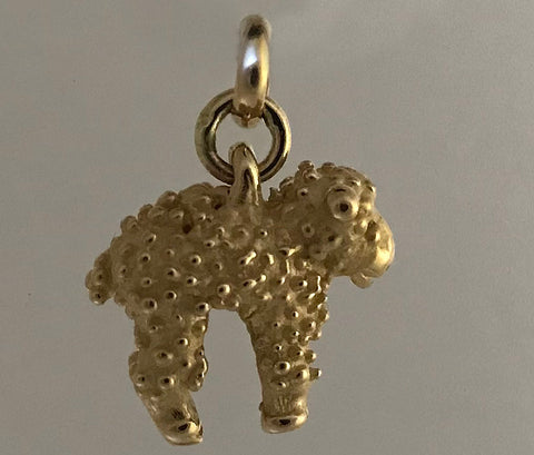 14k Gold Lamb Charm