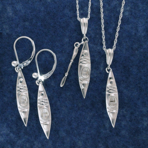 Kayak Jewelry - Sterling Silver