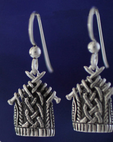 Knitter's Necklace (Large 1 1/2" high)