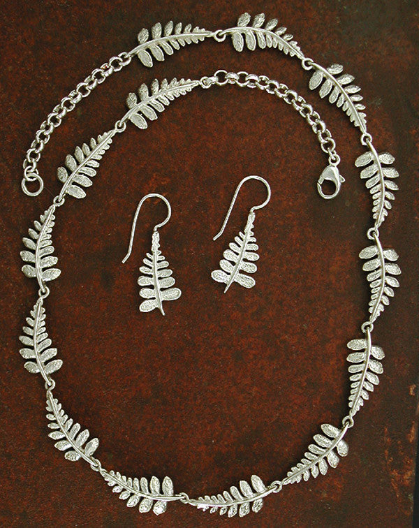 Sterling Silver Fern Jewelry