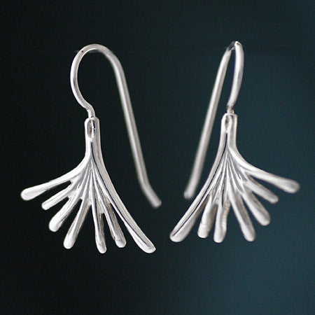 Pine Needle Earrings - Sterling Silver