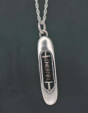 Sm Shuttle Necklaces - sterling silver