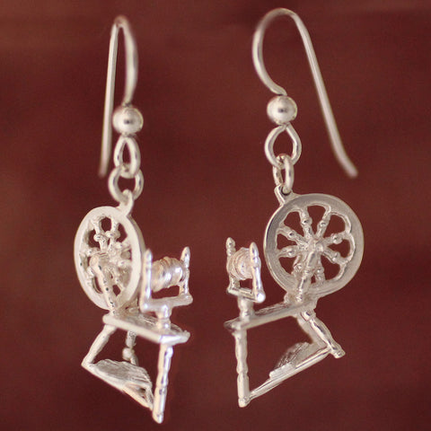 Spinning Wheel Charm