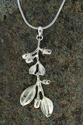 Sterling Silver Winterberry Necklace