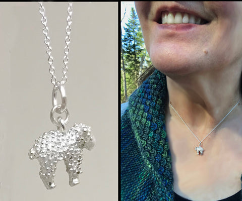 Lamb Necklaces - sterling silver
