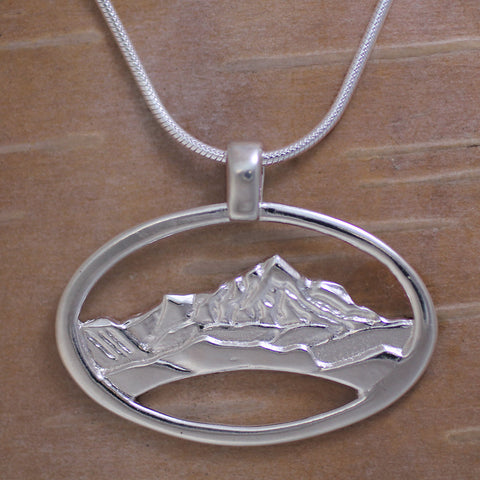 Mountain View Necklace - Sterling Silver