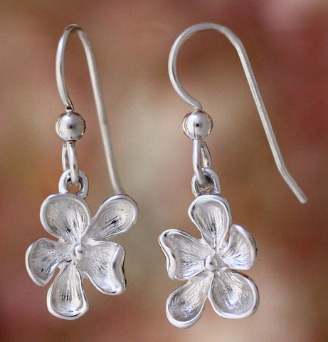 Wood Violet Earrings