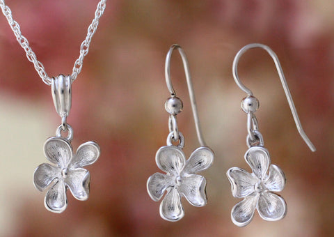 Sterling Flower Jewelery