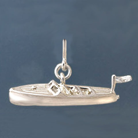 Sterling Silver Chris Craft Charm
