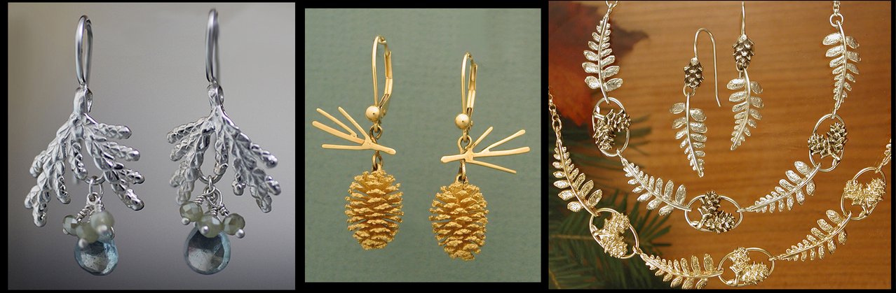 Pine Cone & Foliage Jewelry