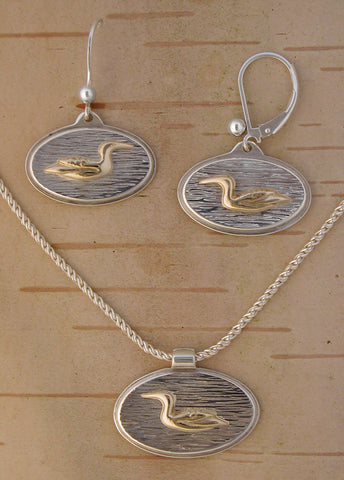 Gold Loon Jewelry Sterling Silver