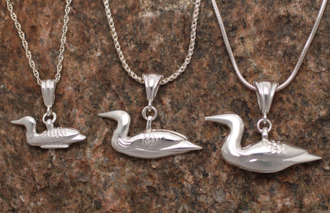 Sterling Silver Loon Jewelry