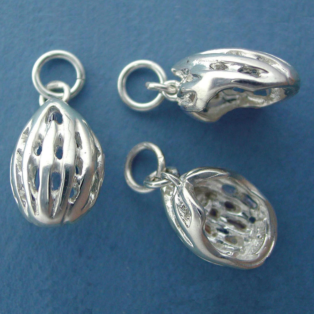 Sterling Silver Bike Helmet Charm