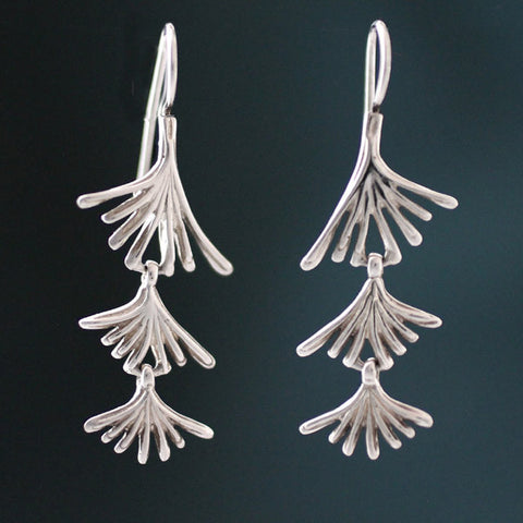 Pine Needle Cascading Earrings