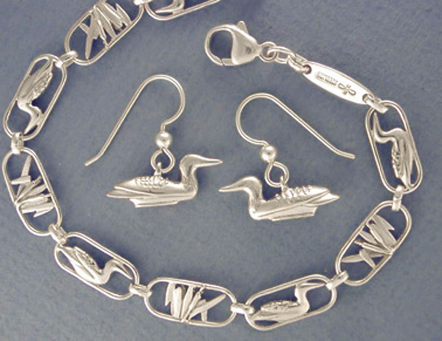 Silver 2025 loon jewelry