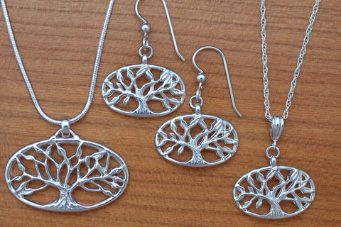 Tree of Life Jewelry - Sterling Silver