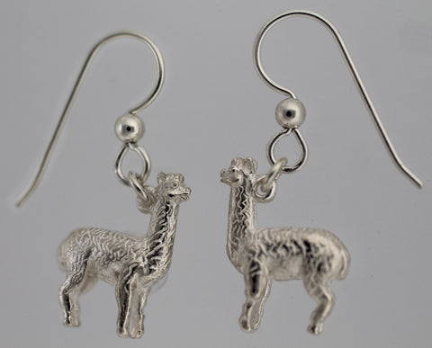 Alpaca Earrings - Sterling Silver