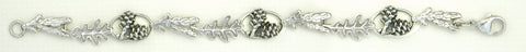 Sterling Silver Woodland Bracelet