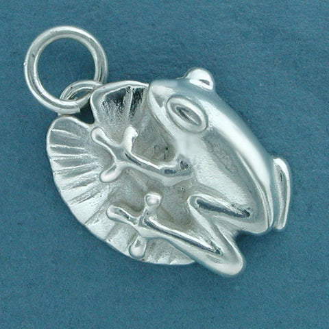 Frog on Lily Pad Charm
