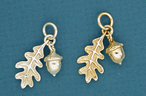Sterling Silver Acorn & Oak Leaf Jewelry